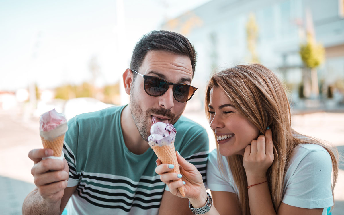 Take a Stroll Down the Street for Ice Cream